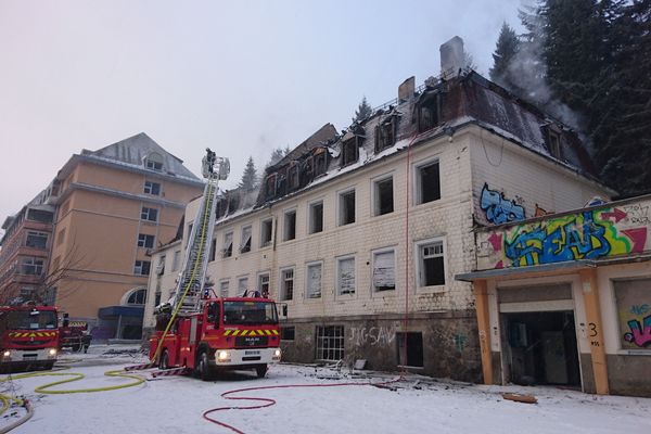 L'ancien centre de cure de l'Altenberg à l'abandon depuis 7 ans est régulièrement vandalisé.