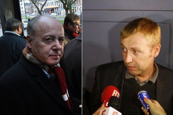 René Kojfer (à gauche) et Francis Henrion (à droite) ont de nouveau été confrontés devant les juges.