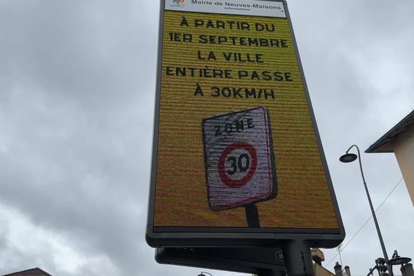 30km/h, partout en ville, c'est la nouvelle règle à Neuves-Maisons.