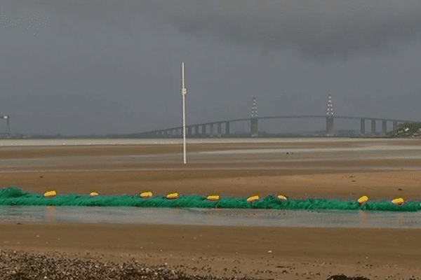 Un filet pour préserver le littoral à Saint-Brévin