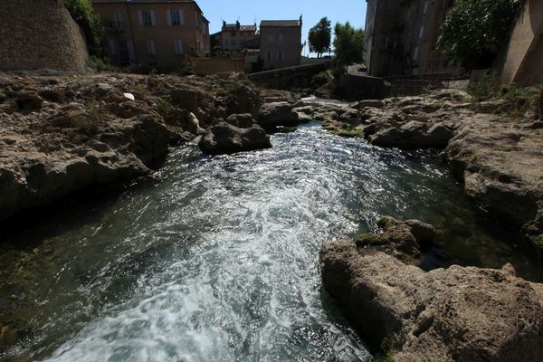 Le cours d'eau Nartuby à Trans en Provence (image d'archives)