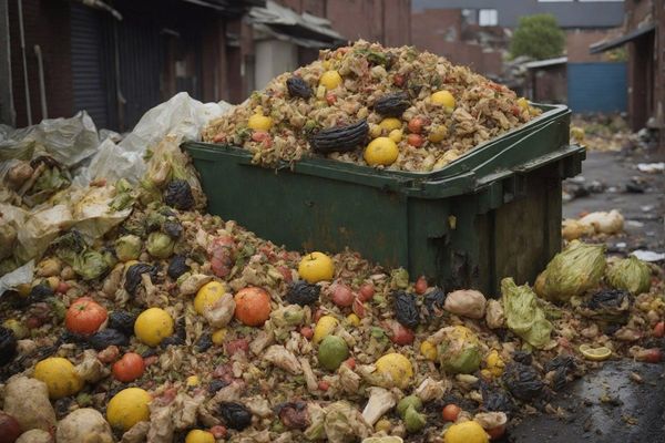 En France le gaspillage alimentaire représente 10 millions de tonnes d’aliments jetés par an.