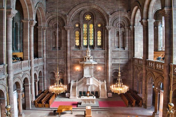 L'église du Temple-Neuf de Strasbourg (Bas-Rhin) accueille régulièrement de nombreux concerts. 