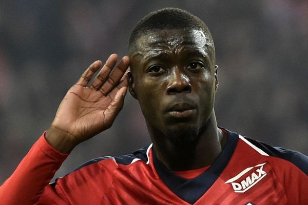 Nicolas Pépé et sa désormais célèbre célébration de but