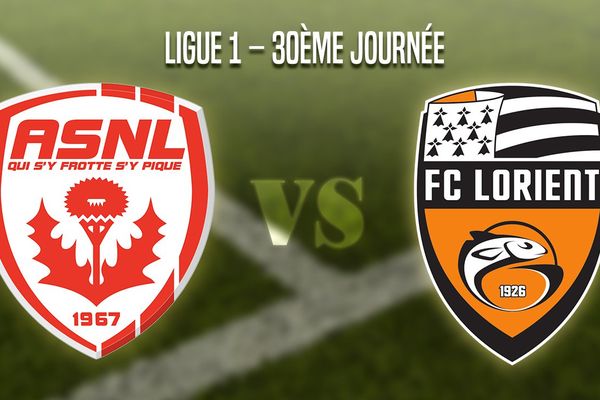 AS Nancy Lorraine vs FC Lorient.