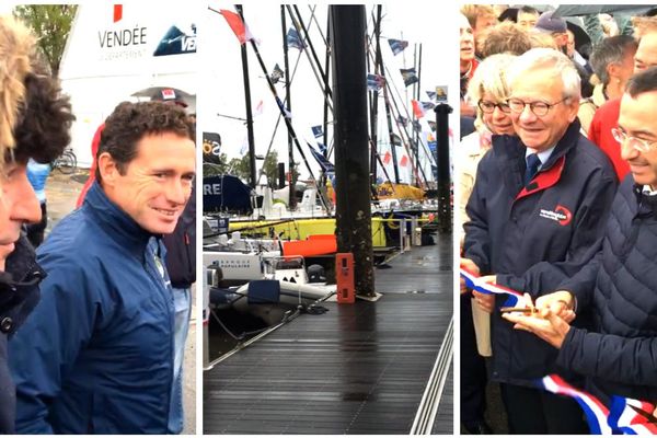 Ce samedi 15 octobre 2016, le Village Départ Vendée Globe 2016 a été officiellement inauguré. C'est parti pour 3 semaines de festivités aux Sables d'Olonne (Vendée). 