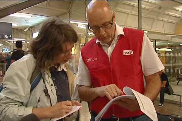 Le 20/06/2014 en Gare de Lyon part-Dieu