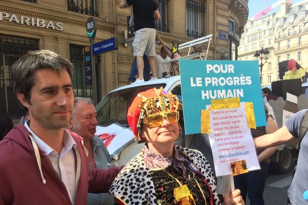 François Ruffin, l'un des organisateurs de la manifestation censée faire "La Fête à Macron".