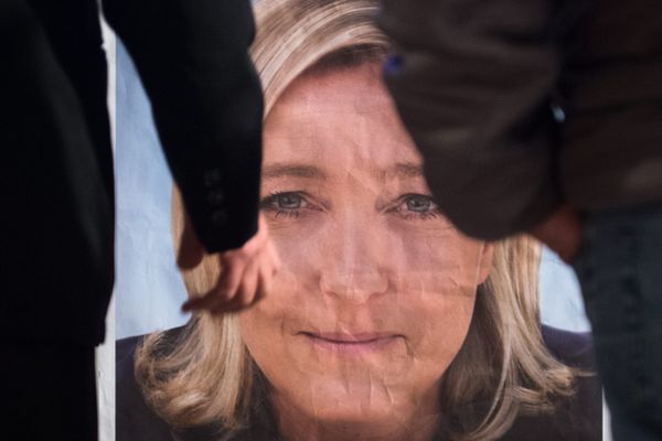 Le Front National et sa présidente Marine Le Pen