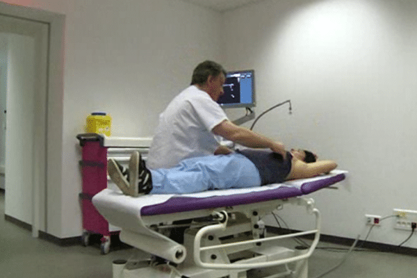 Dans le service dédié au cancer du sein à l'hôpital de Bastia, le 13 mai 2016.