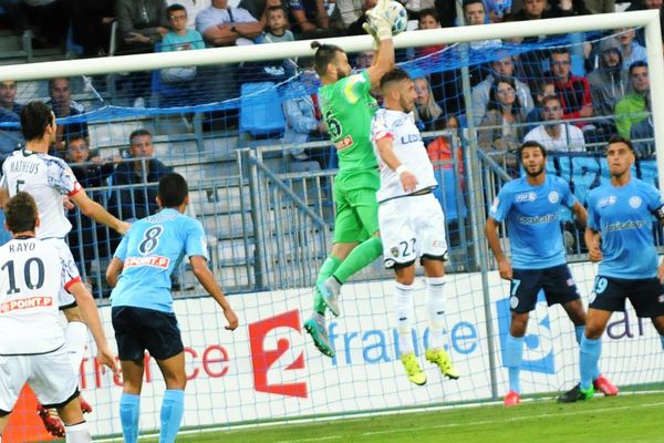 Sochaux / Tours, le 25 août 2015 pour le Coupe de la Ligue.