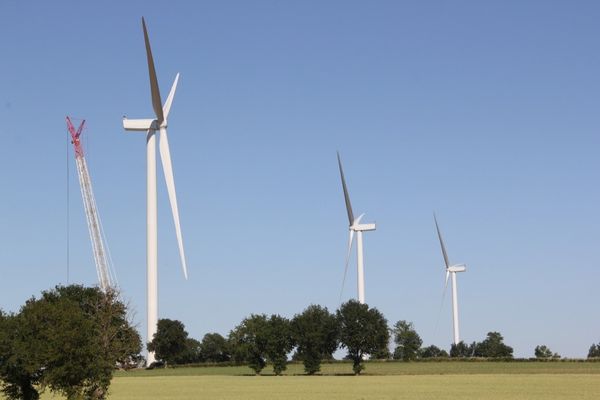 Les 3 éoliennes citoyennes totalisent 9MW, elles enteront en service en juillet prochain.