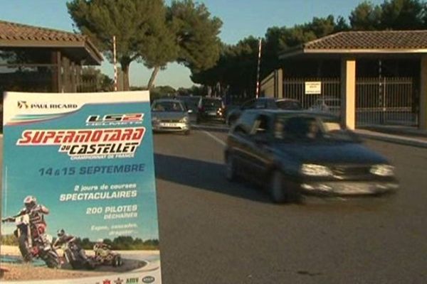 L'entrée du Circuit Paul Ricard