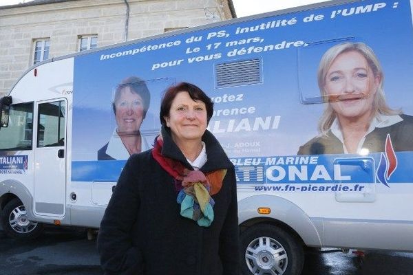 Resultat payant pour Florence Italiani qui avait fait campagne en camping-car.