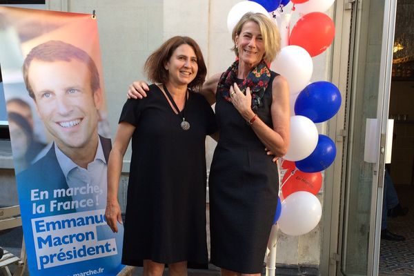 Valérie Thomas et Laurence Vichnievsky en marche vers la victoire ? les deux candidates de La République en Marche sont arrivées largement en tête du 1er tour des élections législatives dans la 1ère et 3ème circonscription du Puy-de-Dôme.