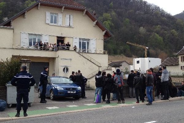 Le foyer d'accueil de Domène, ce mardi matin