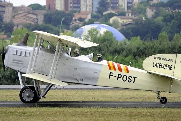 Le Bréguet 14, avion mythique de l'aéropostale...