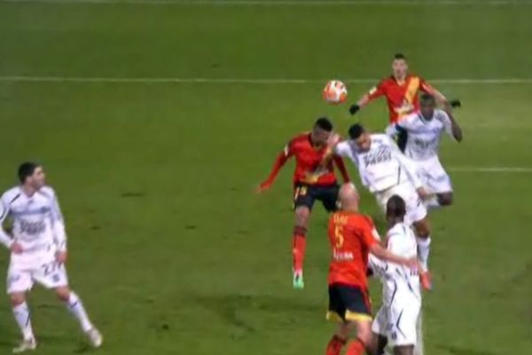 L'AJA s'était inclinée 2-1 face au RC Lens en 21 ème journée de championat (archives)