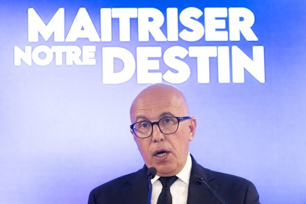 Eric Ciotti, président LR, a déclaré vouloir se rapprocher du RN aux législatives.