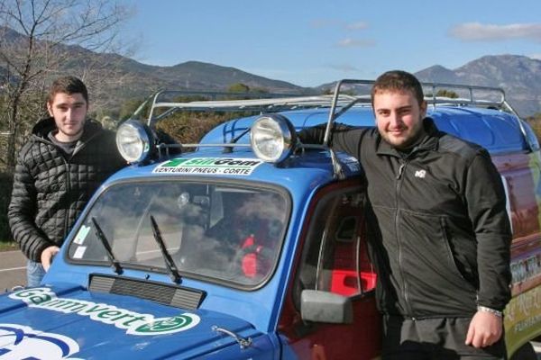 Guillaume Bellavigna et Antoine Ristorcelli vont faire la course à bord de cette 4 L. 