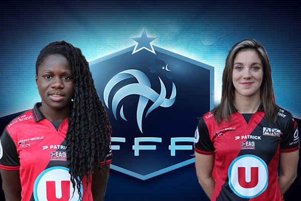 Griedge M’Bock et Clarisse Le Bihan feront partie de l'équipe de France pour le match amical contre le Canada