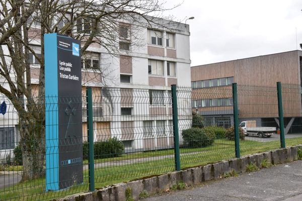 Le lycée Tristan Corbière à Morlaix