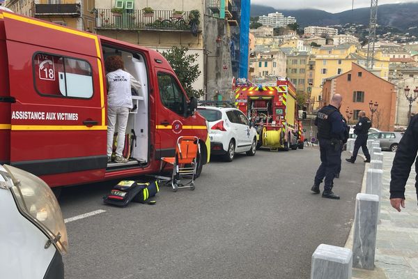 Une explosion s'est produite dans un appartement à Bastia.