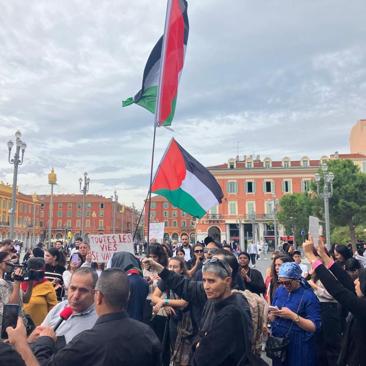 Marseille: deux députés souhaitent que le drapeau palestinien soit