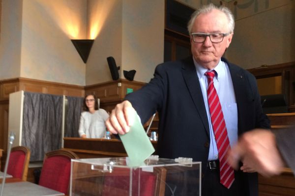 Le centriste Georges Ziegler a été élu ce lundi 16 octobre 2017 président du Conseil départemental de la Loire