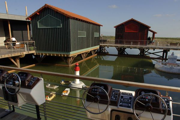 La cité de l'huître à Marennes en Charente-Maritime.