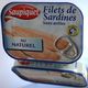 Sardines de la marque Saupiquet, dont la dernière conserverie de poissons à Quimper a été rachetée en 1999 par le groupe italien Bolton.