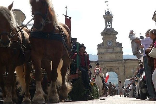 Défilé à Pontarlier