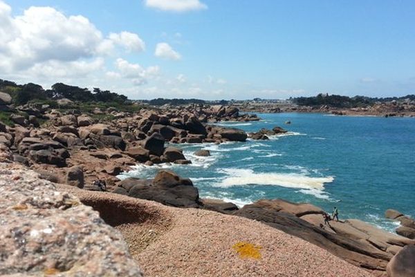 La côte de granit rose du coté de Ploumanac'h (22)