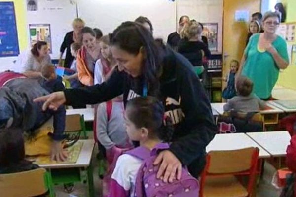 La rentrée à l'école primaire de Rouffach 