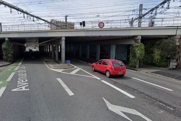 Avenue de Lyon à Toulouse