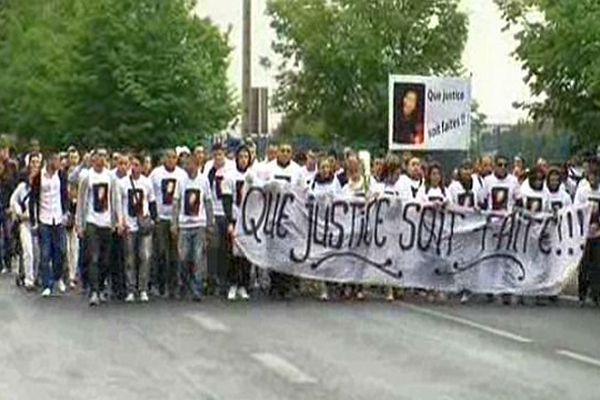 Montpellier - marche blanche pour Salah - 16 mai 2013.