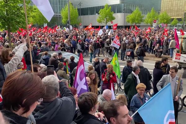 A Nancy, la manifestation avait rassemblé entre 10 000 et 15 000 personnes le 1er mai.