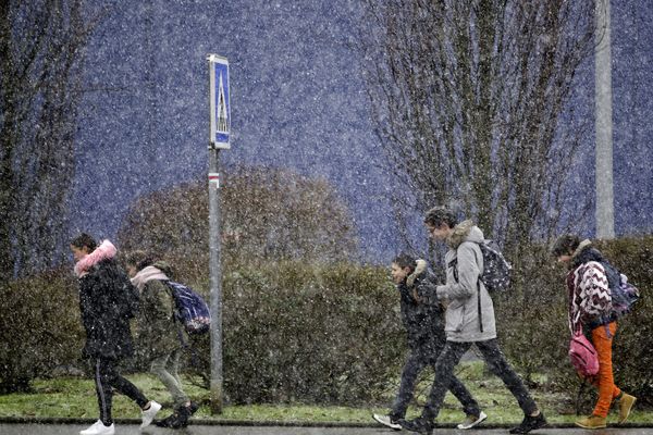 Encore un peu de neige ce lundi