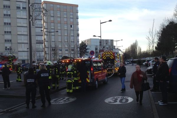 Un incendie s'est déclaré dans un logement du quartier de Mouzimpré.