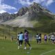 Les joueuses de l'OL lors de leur préparation à Tignes, en Savoie, le 27 août dernier.