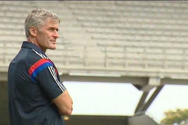 Gérard Prêcheur, nouvel entraîneur des féminines de l'OL.