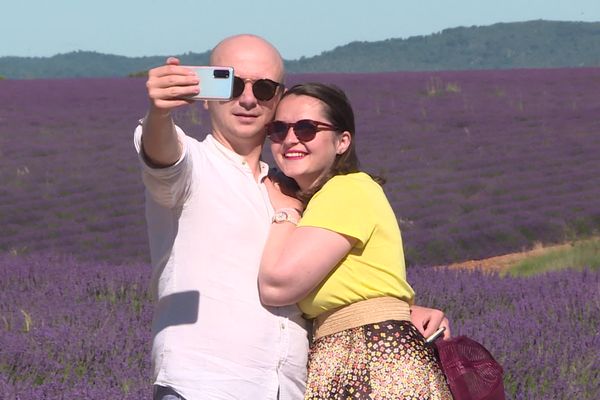 La lavande est devenu un atout touristique depuis une dizaine d'années. 