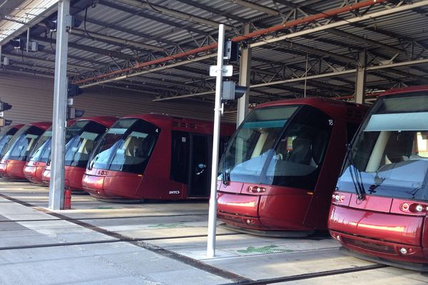 Les trams et bus de la T2C ne quitteront pas leur garage ce jeudi 26 octobre.