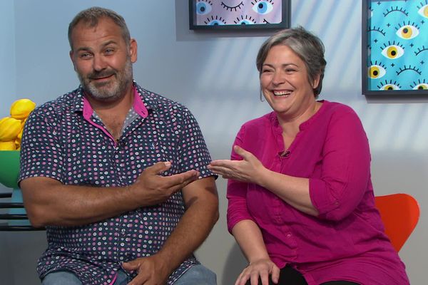 Stéphane et Fanny Boutarin, complices dans l'intimité... et dans la production d'ail