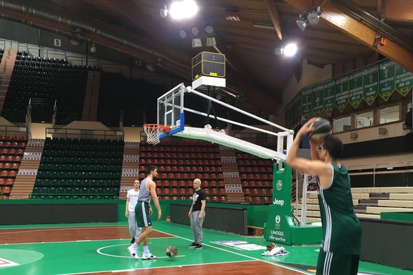 Entrainement du CSP ce 6 avril. 