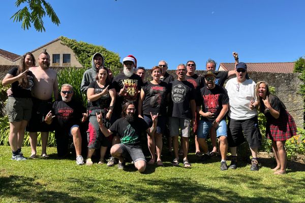 Philippe, Géraldine et leurs vingt festivaliers logeant à leur domicile