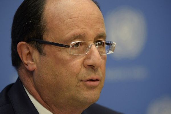 François Hollande, président de la République Française