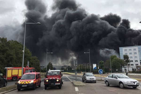 Incendie de l'usine Lubrizol à Rouen 