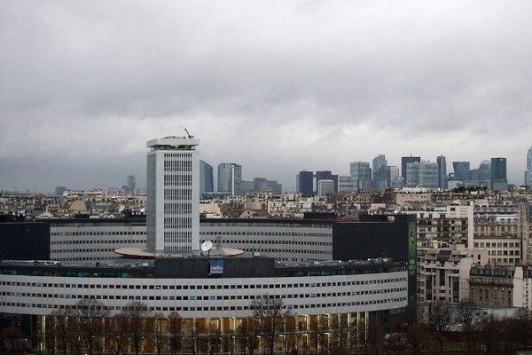 La Maison ronde, siège de Radio France, en décembre 2014.

