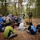 Avant de créér et diriger Nos Vies Bas Carbone, Gildas Véret organisait déjà des séjours en forêt pour le compte de l'association Horizon Permaculture.